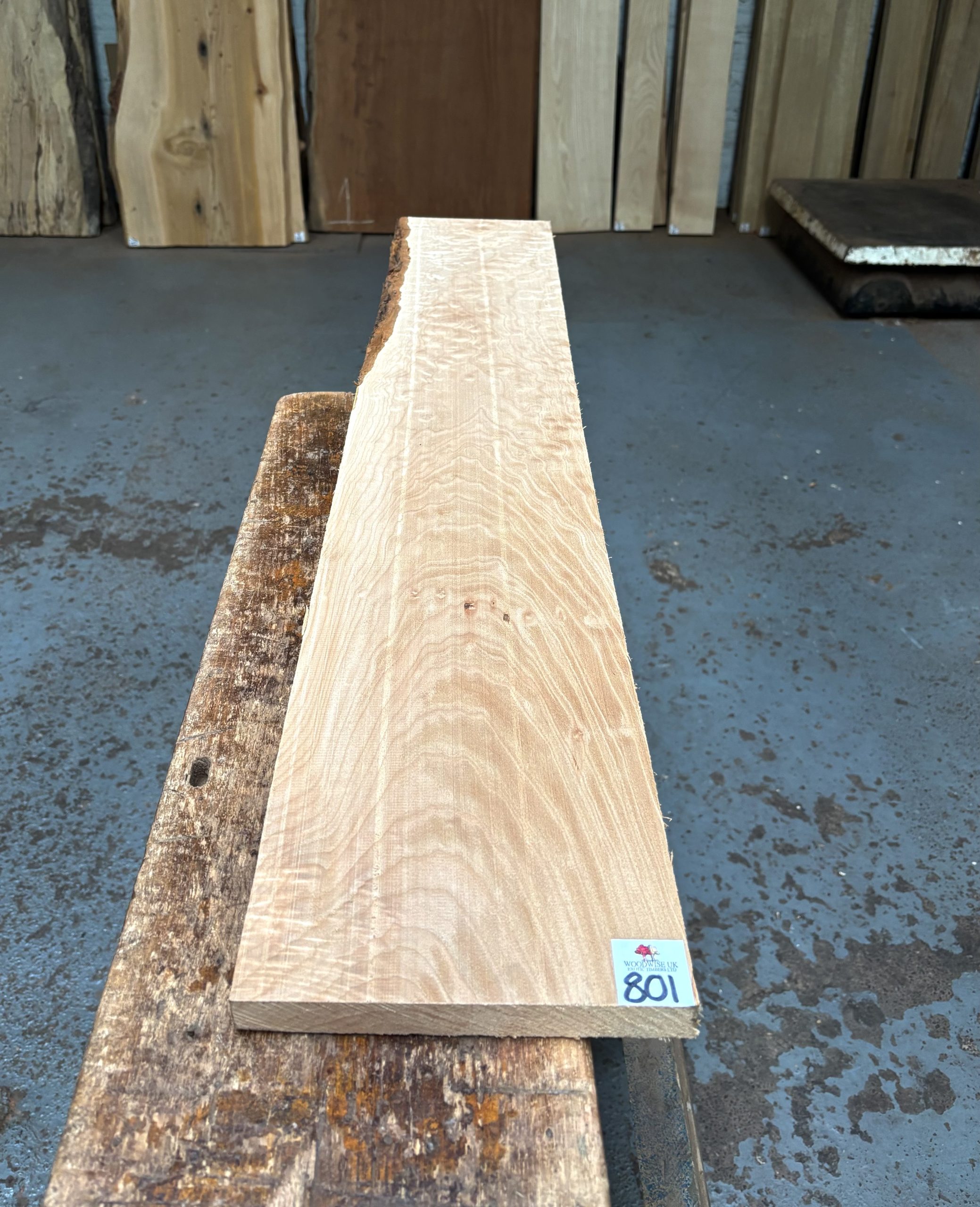 Quilted Maple 1020x180x21 mm