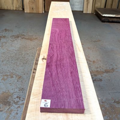 Purpleheart 910x138x23 mm