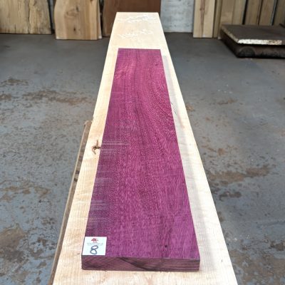 Purpleheart 910x155x25 mm