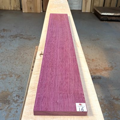 Purpleheart 1005x155x21 mm