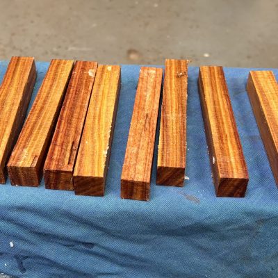 Canarywood Pen Blank 21x21x150 mm