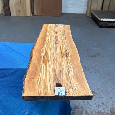 Mediterranean Olivewood Board 550x180-210x23 mm