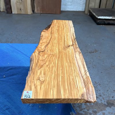 Mediterranean Olivewood Board 730x200-250x26 mm