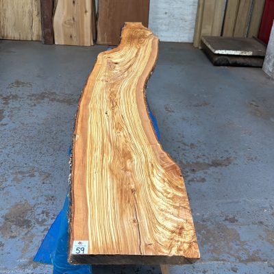 Mediterranean Olivewood Board 2180x260-330x26 mm