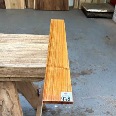 Canarywood Fingerboard 580x80x11 mm