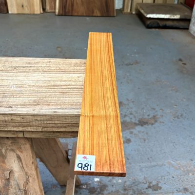 Canarywood Fingerboard 580x80x10 mm