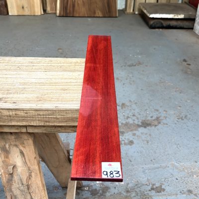 Bloodwood Fingerboard 605x80x7 mm
