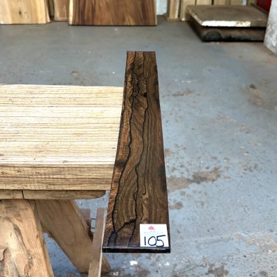 Ziricote fingerboard 570x70x7 mm