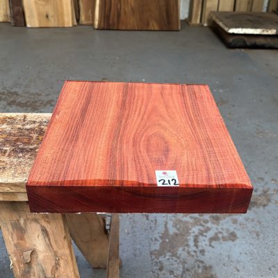 Bloodwood 12x12x2 Inches