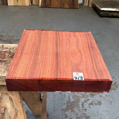 Bloodwood 12x12x2 Inches