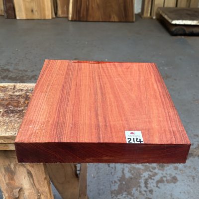 Bloodwood 12x12x2 Inches