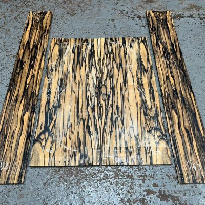 Pale Moon Ebony Guitar Back and Side Set PM52