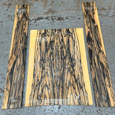 Pale Moon Ebony Guitar Back and Side Set PM46