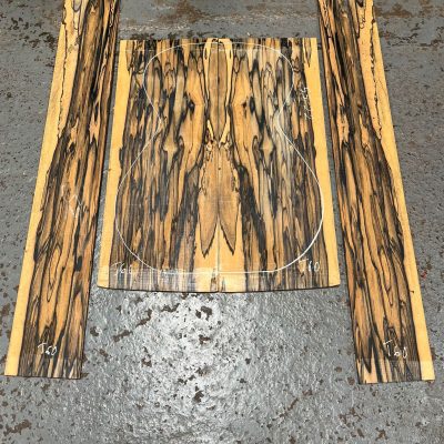 Pale Moon Ebony Guitar Back and Side Set PM60