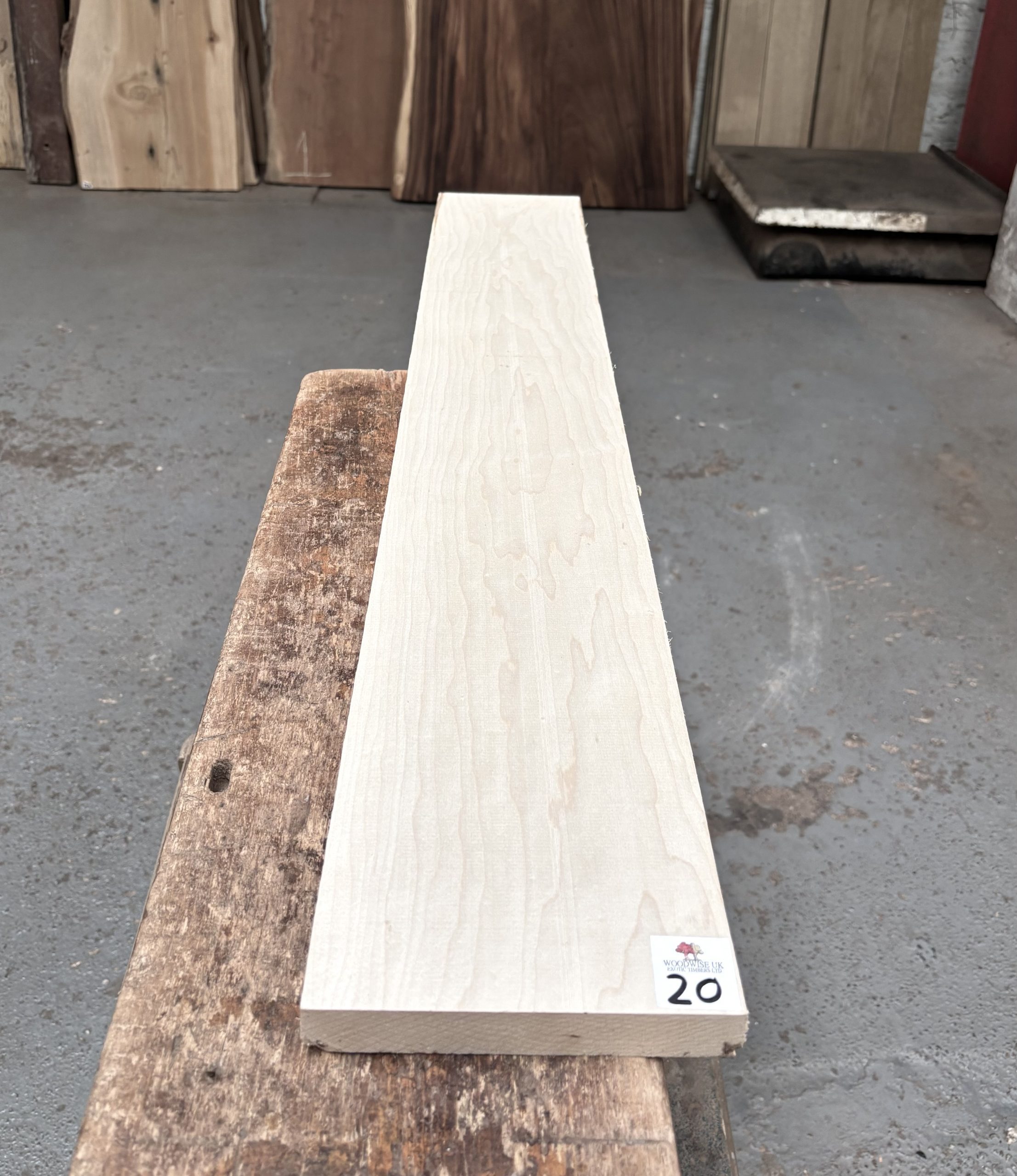 Maple 1000x155x25 mm