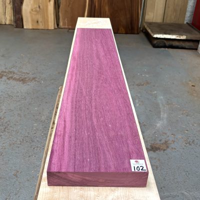 Purpleheart 1035x200x42 mm