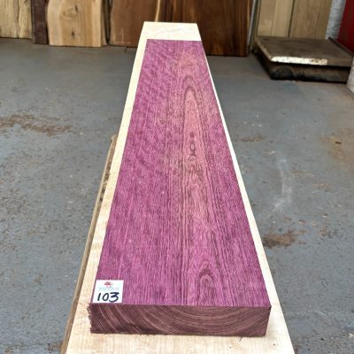 Purpleheart 1105x190x44 mm
