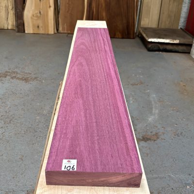 Purpleheart 1225x200x46 mm