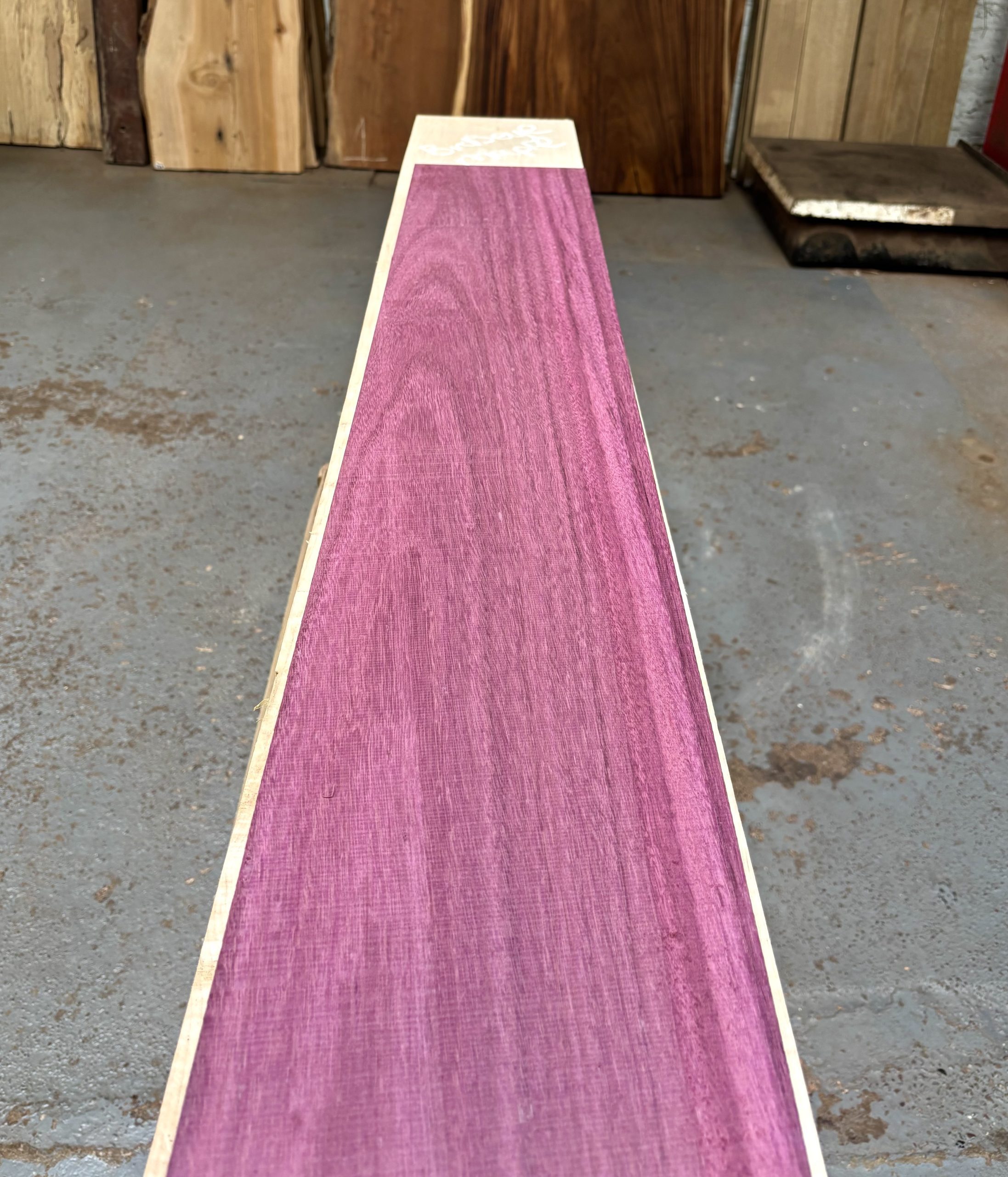 Purpleheart 1225x200x46 mm