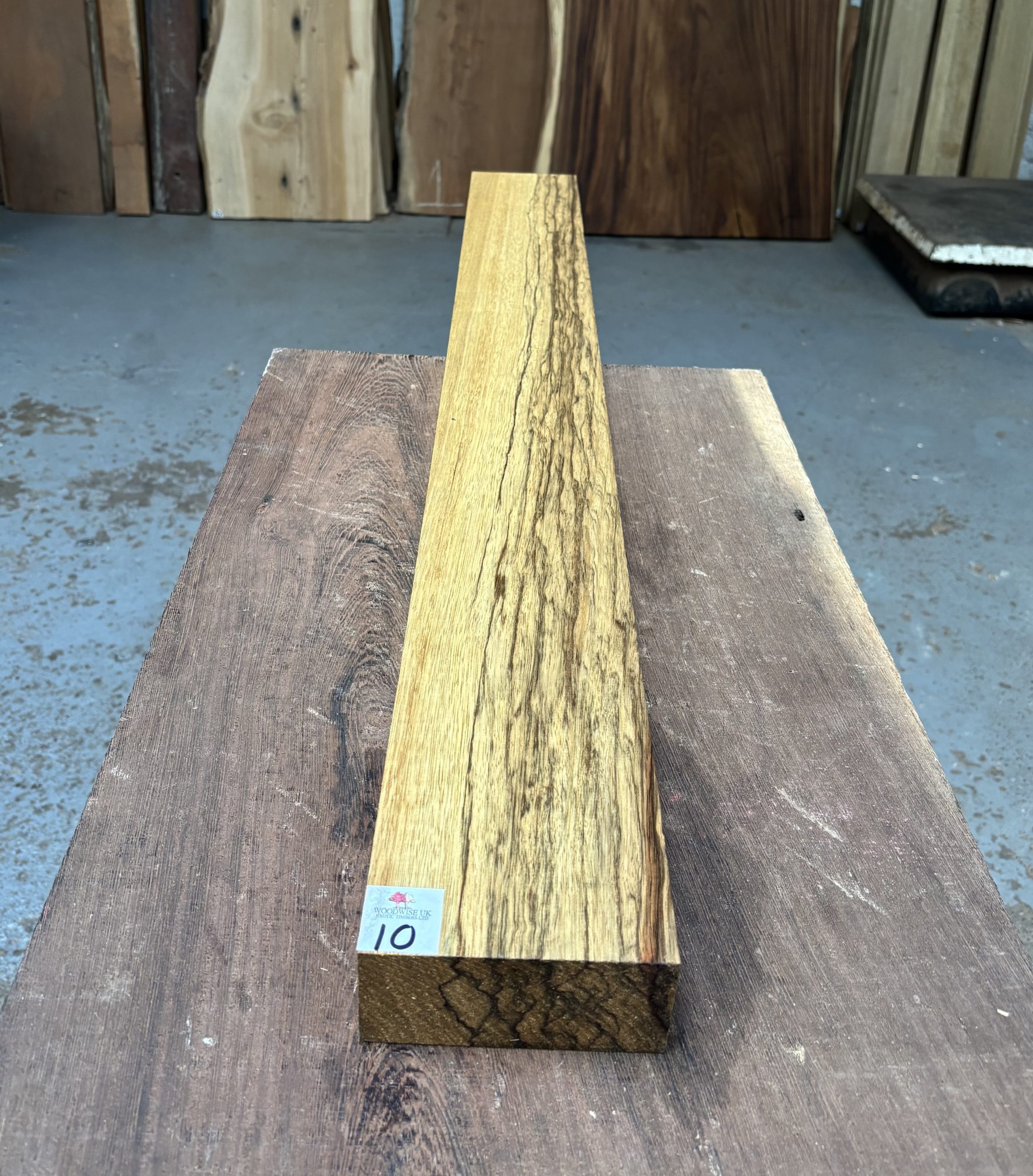 Black Limba (Bass) Guitar Neck 1065x118x50 mm