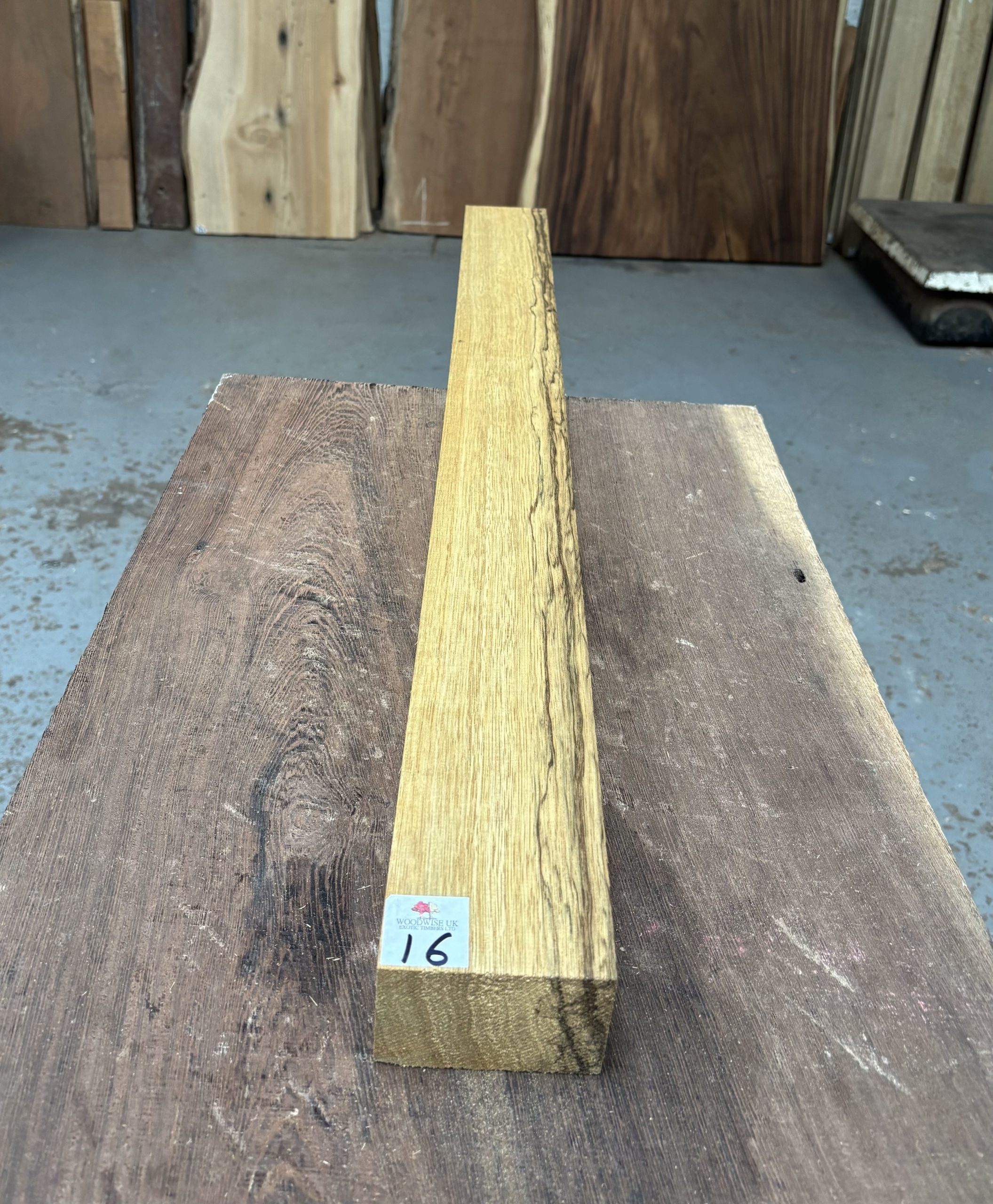 Black Limba Guitar Neck 925x80x49 mm