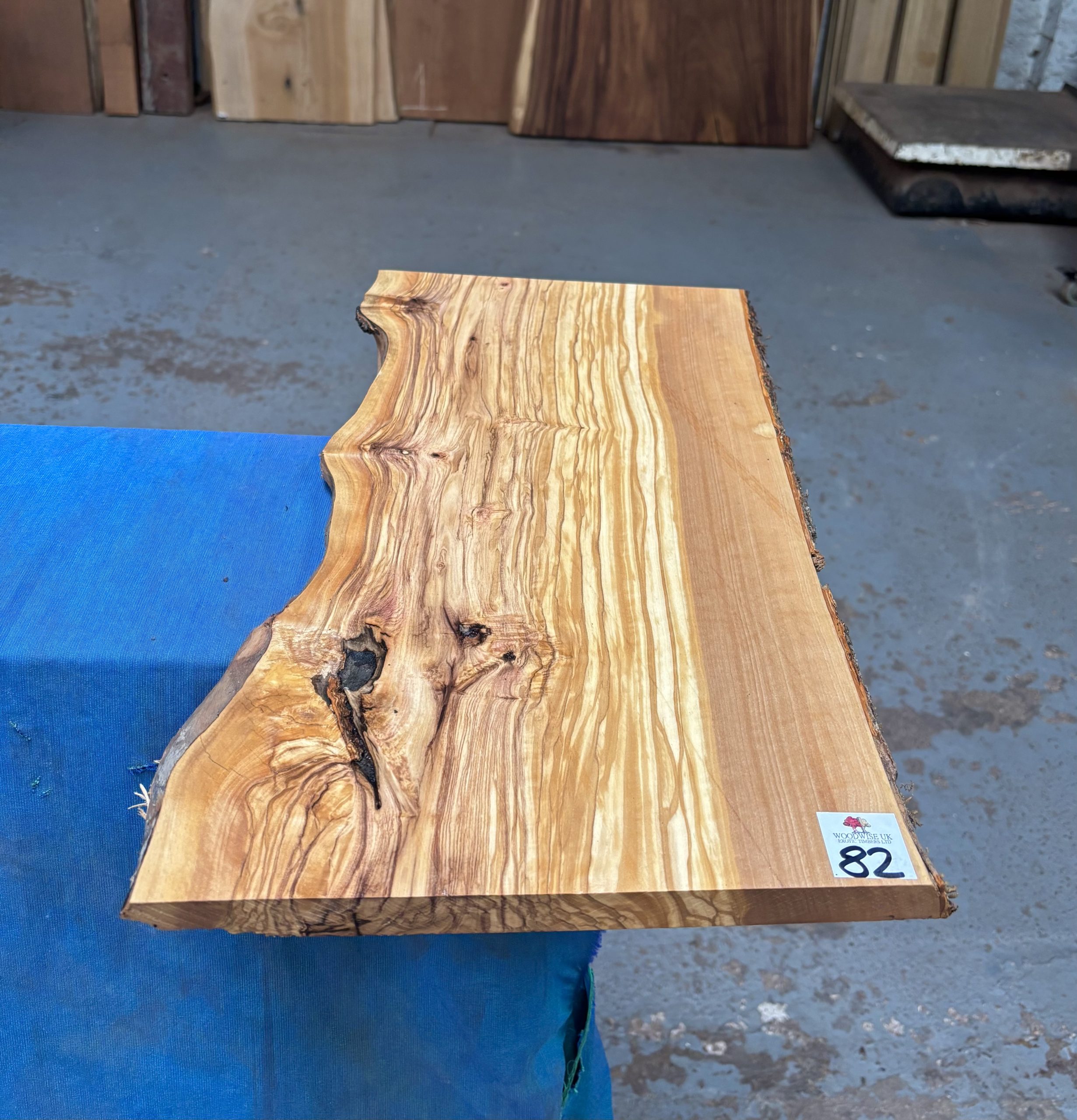 Mediterranean Olivewood Board 530x240-280x21 mm