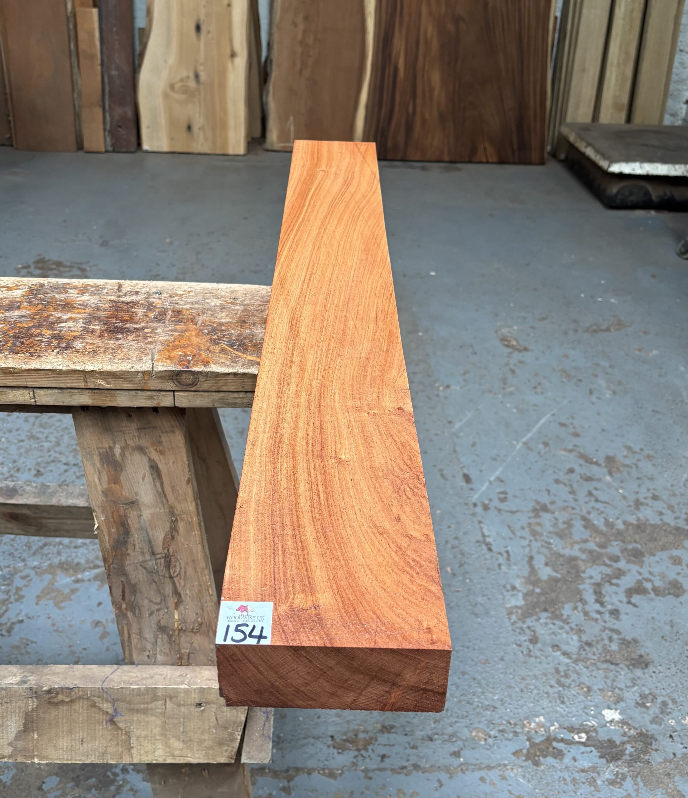Namibian Rosewood 1005x128x50 mm