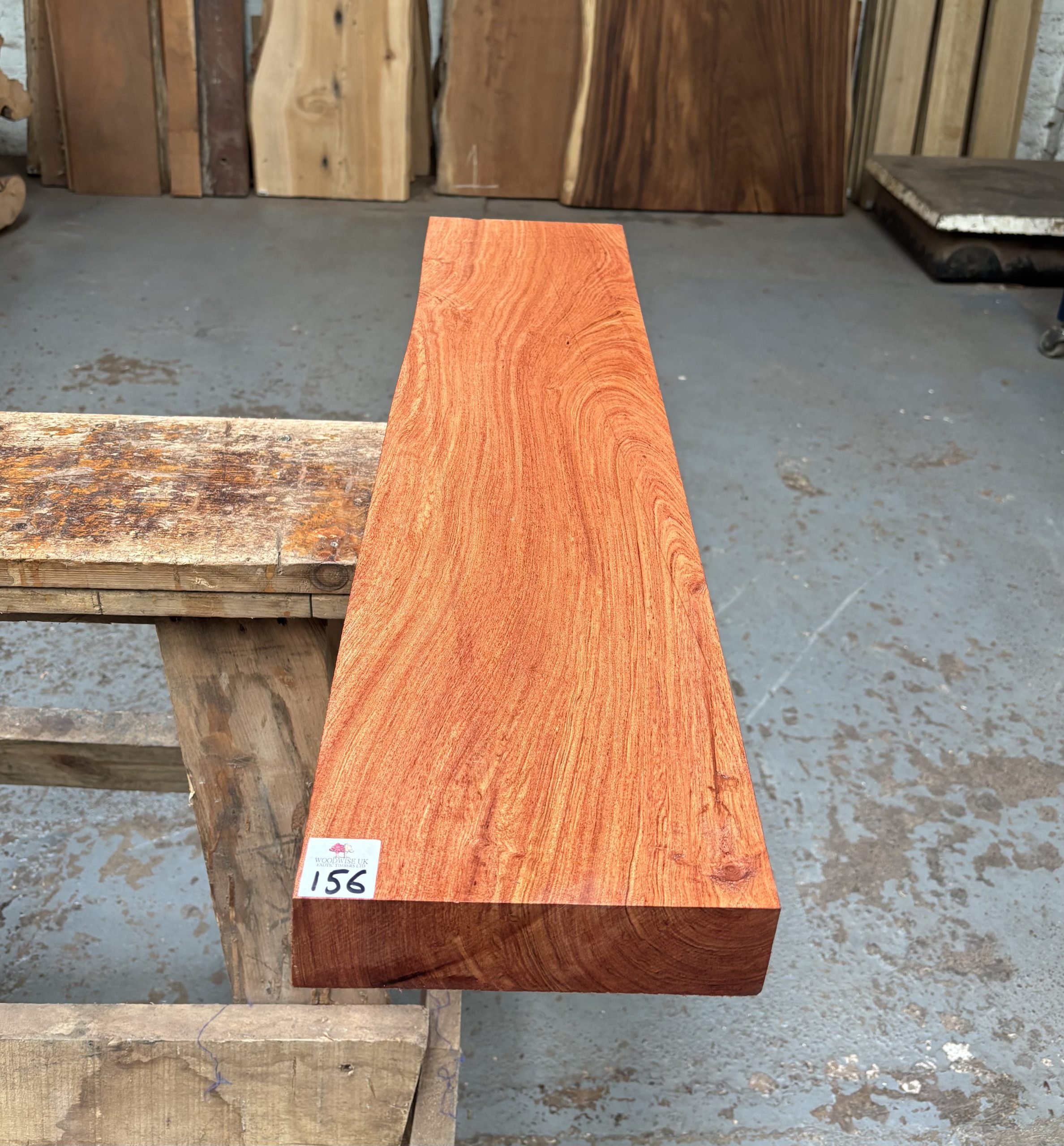 Namibian Rosewood 885x200x50 mm