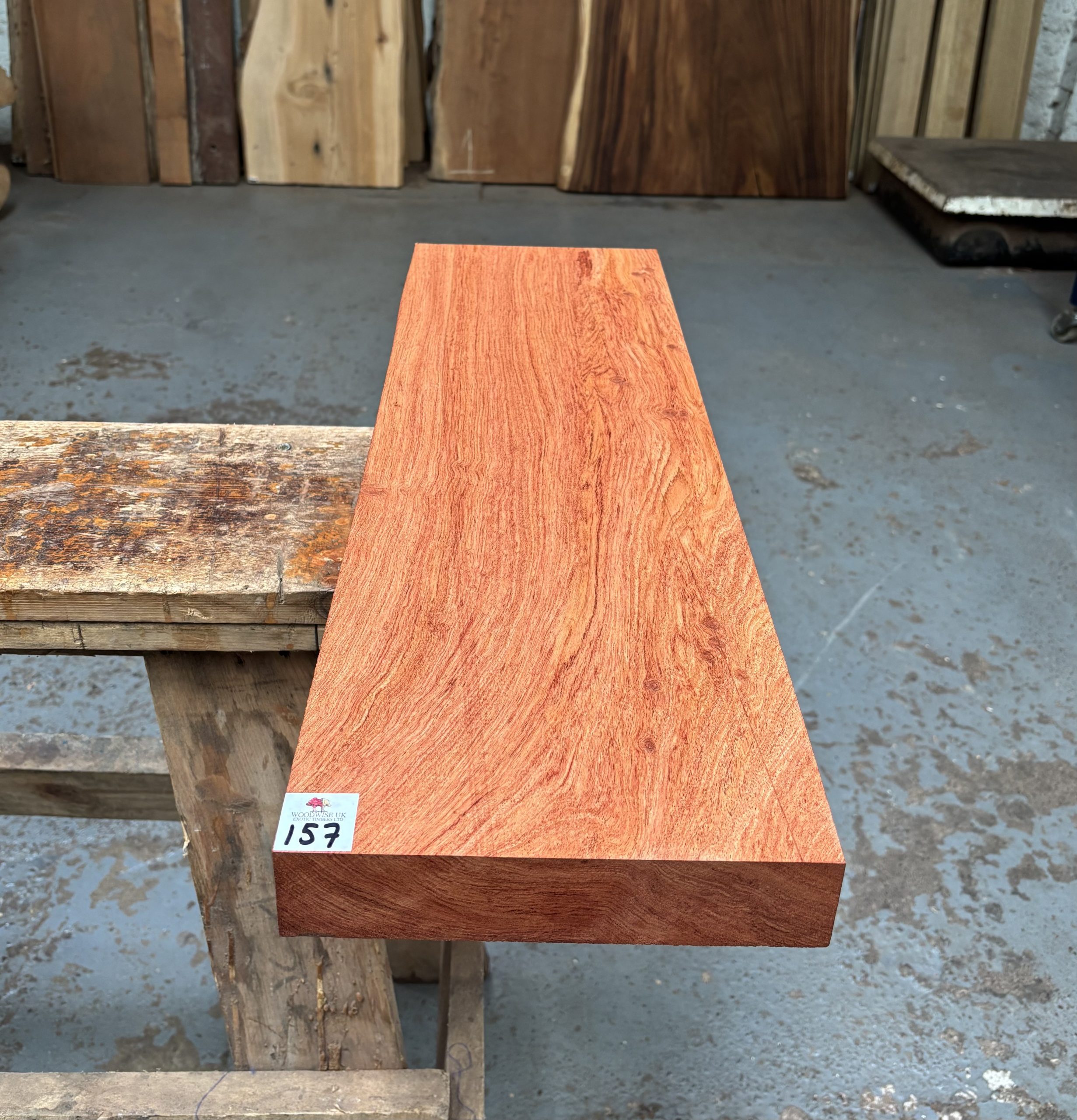 Namibian Rosewood 700x220x46 mm