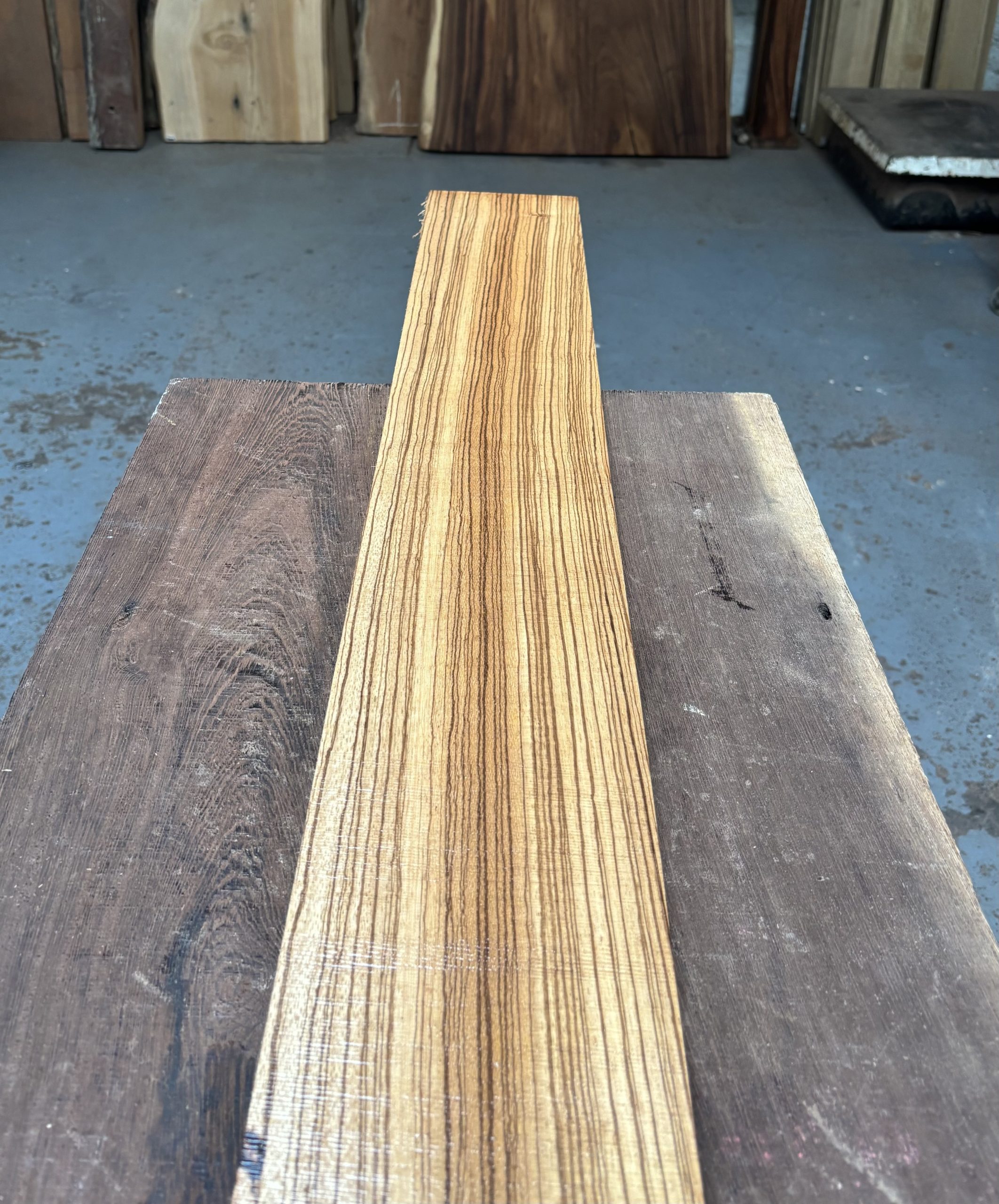 Zebrano 980x138x23 mm