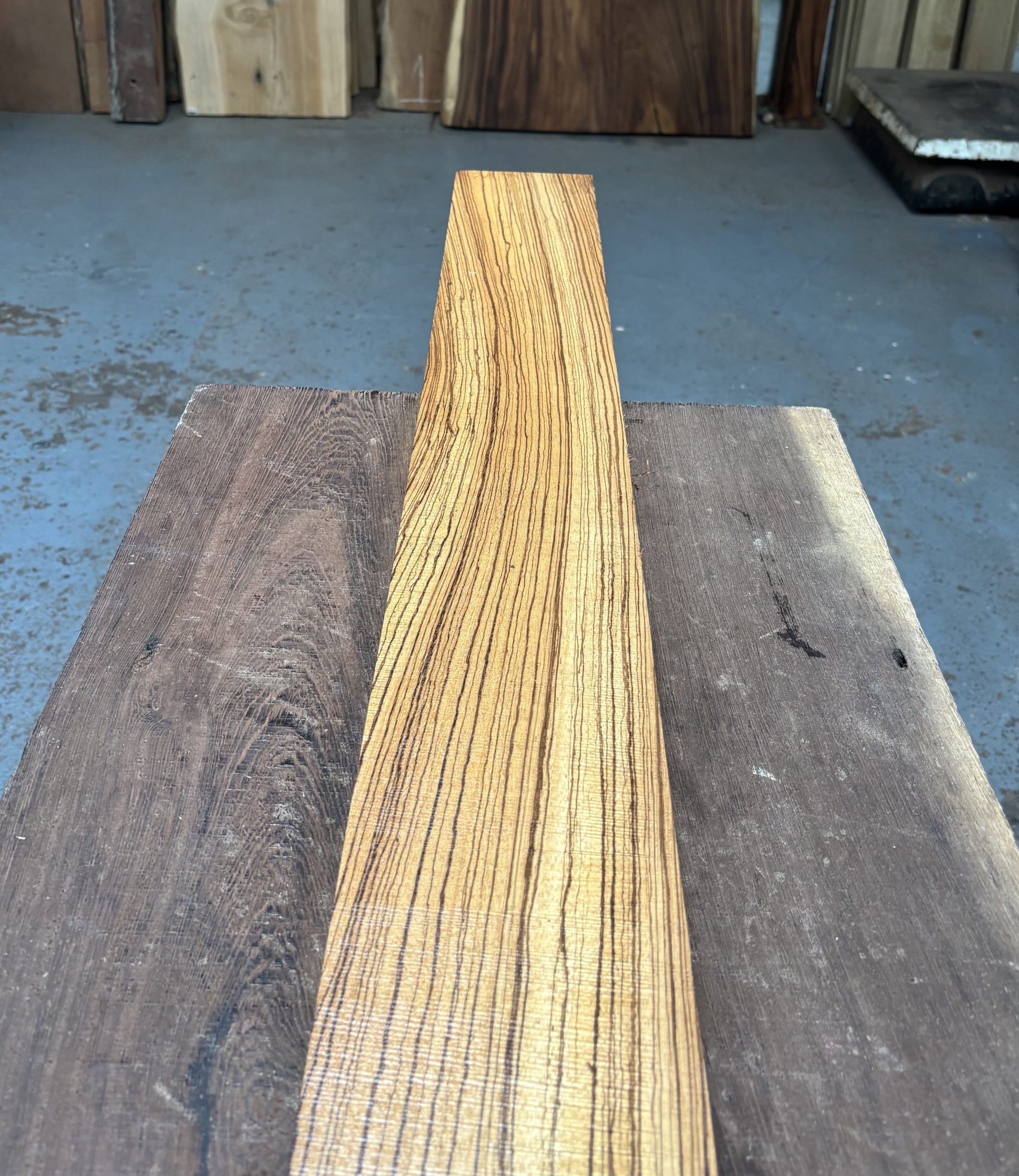 Zebrano 965x125x25 mm