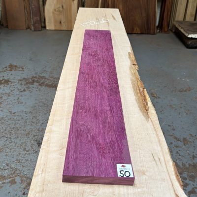 Purpleheart 915x135x22 mm