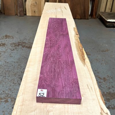 Purpleheart 815x145x26 mm