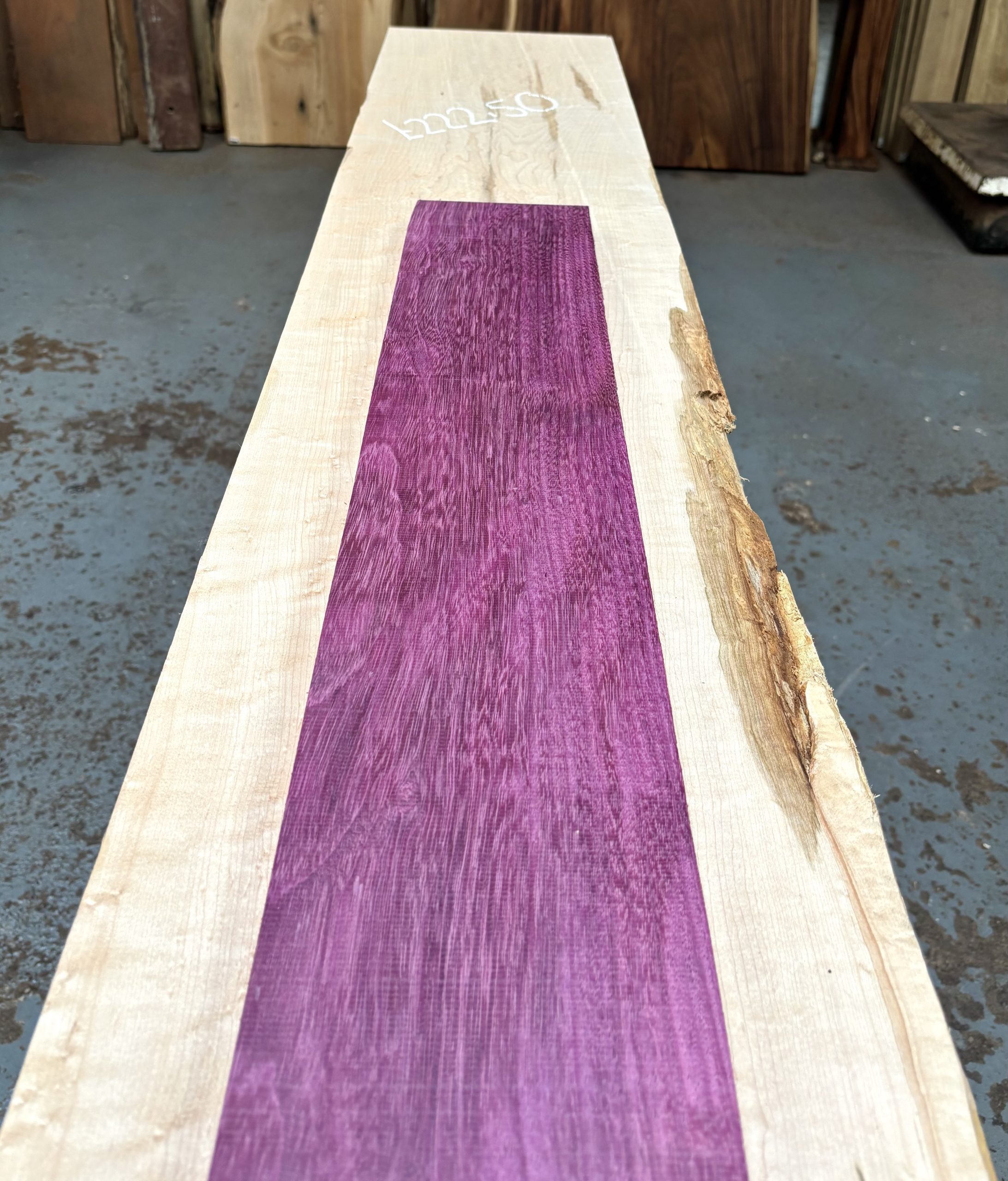 Purpleheart 815x145x26 mm