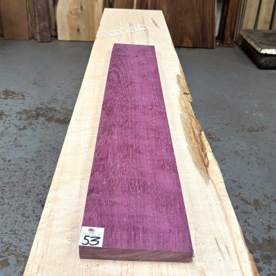 Purpleheart 825x145x22 mm