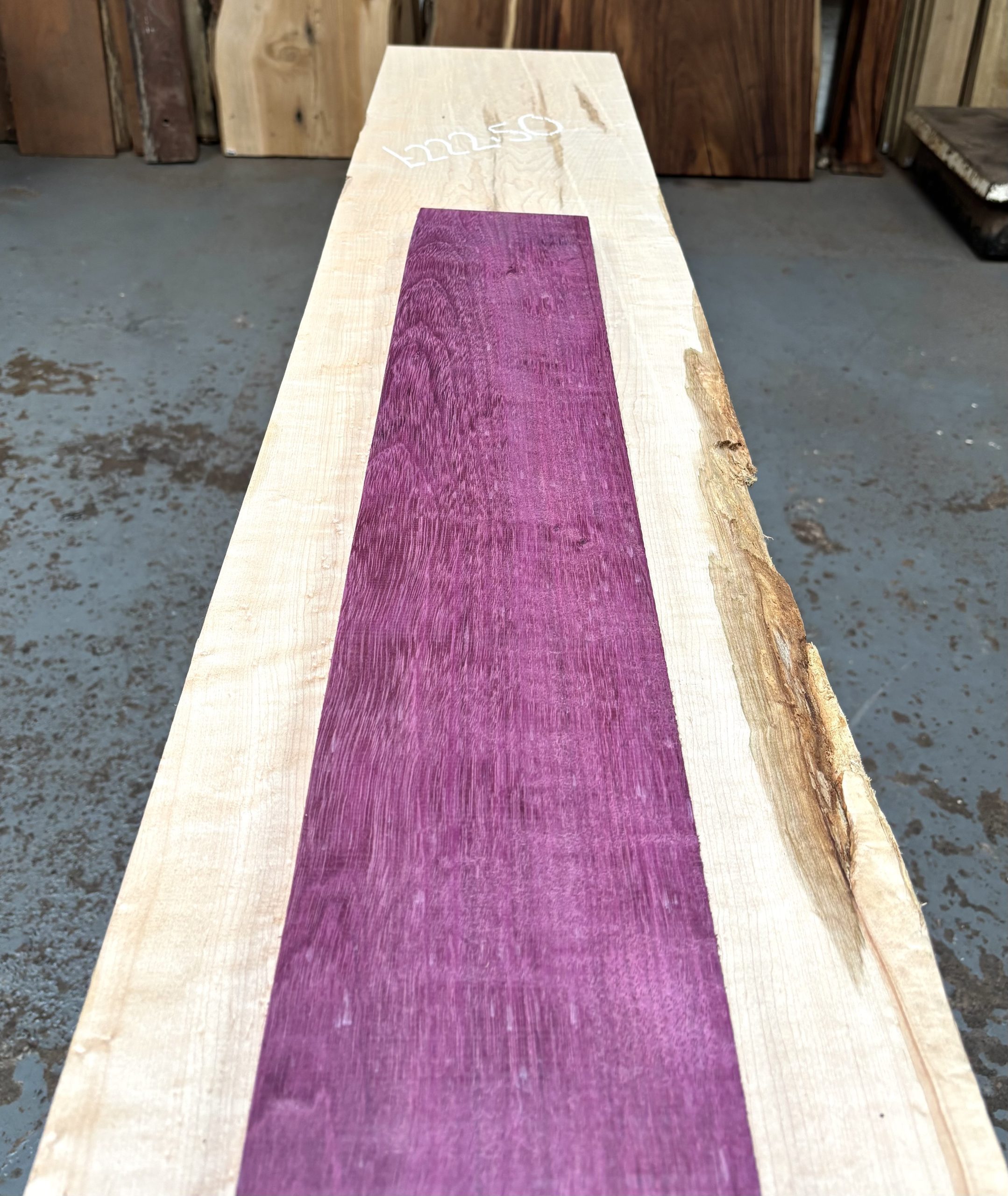 Purpleheart 825x145x22 mm