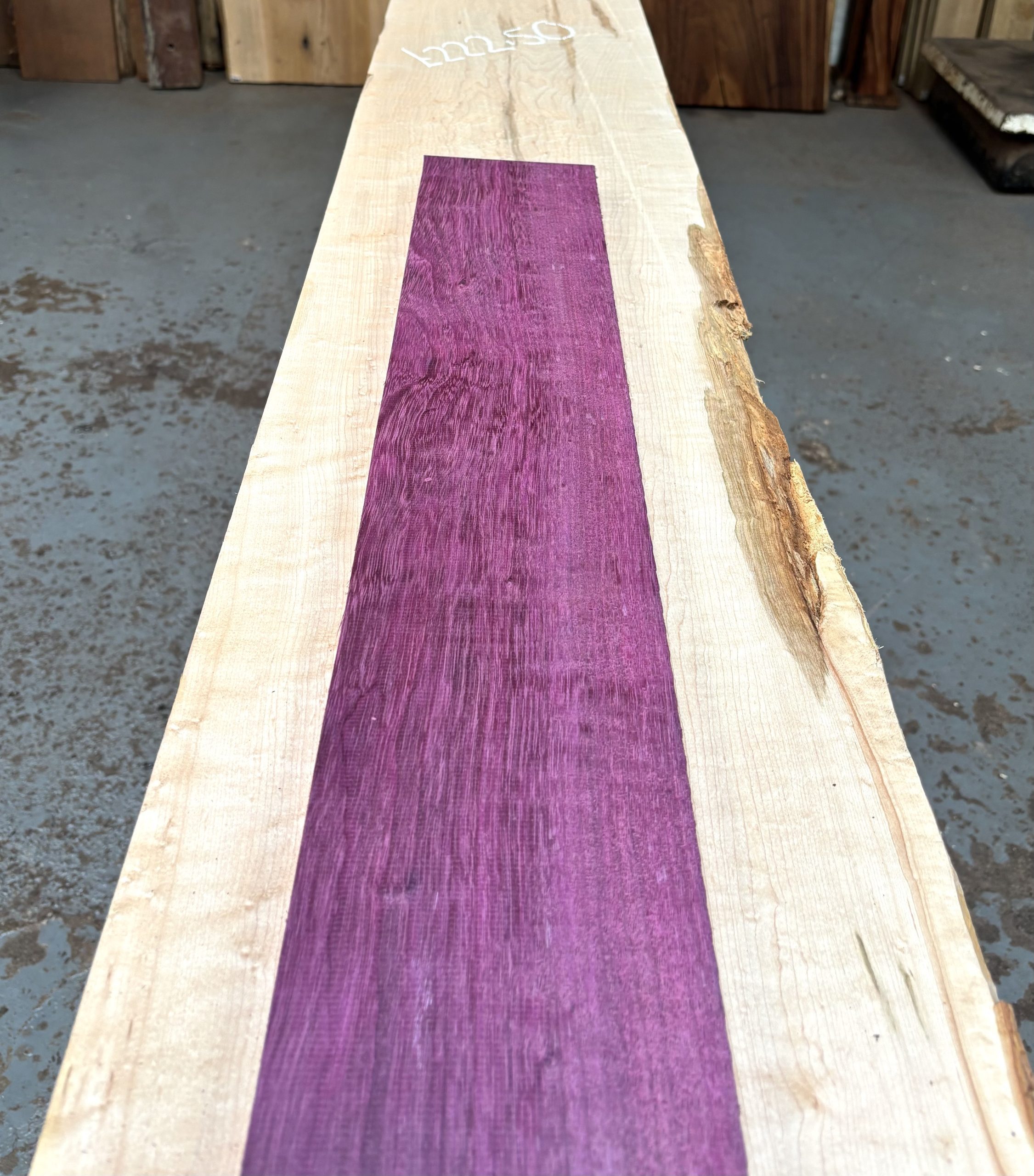 Purpleheart 815x130x25 mm