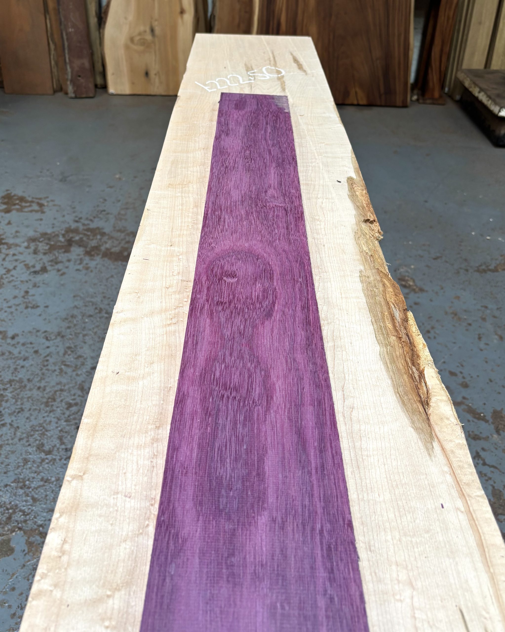 Purpleheart 1005x120x19 mm