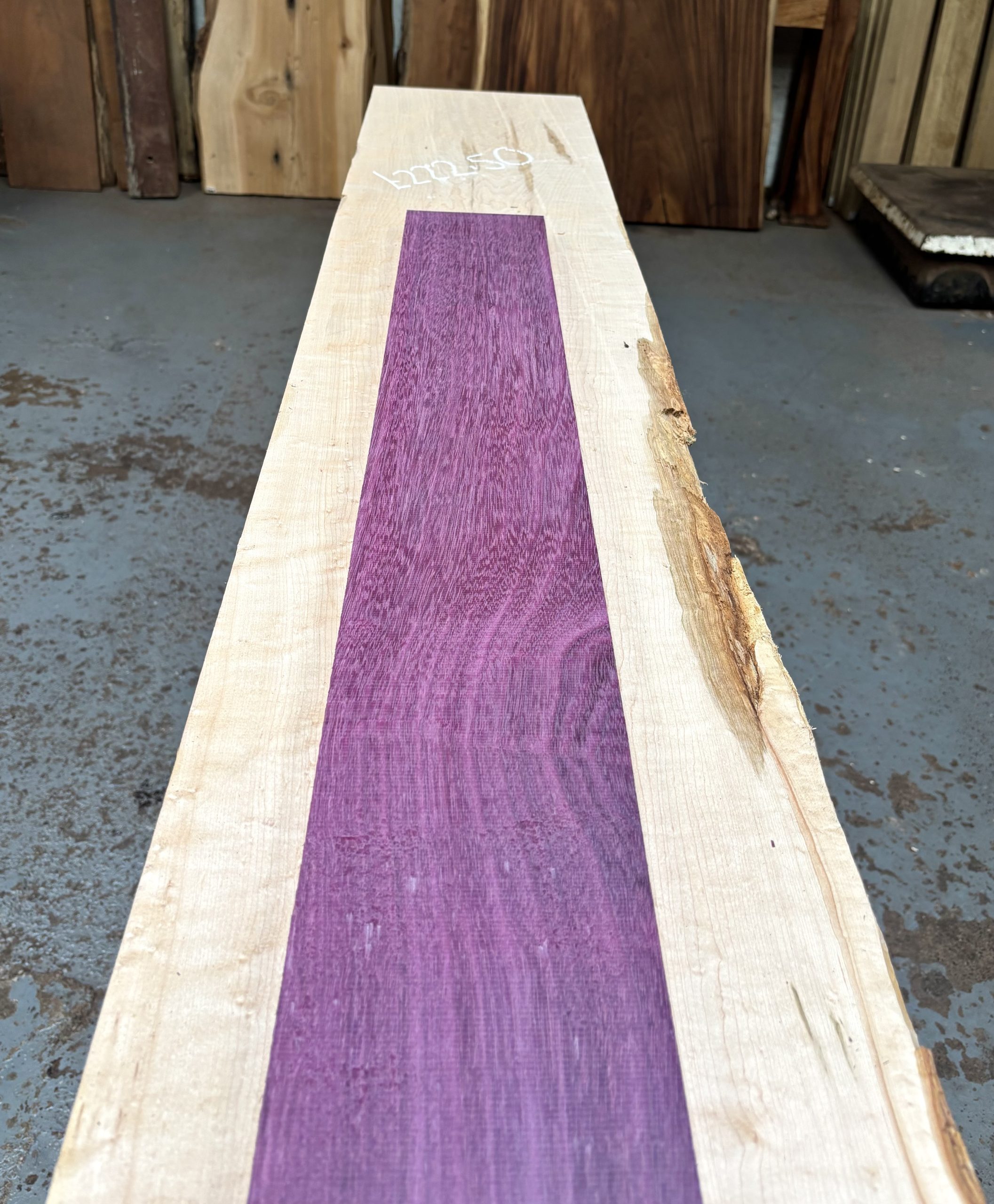 Purpleheart 1010x135x22 mm