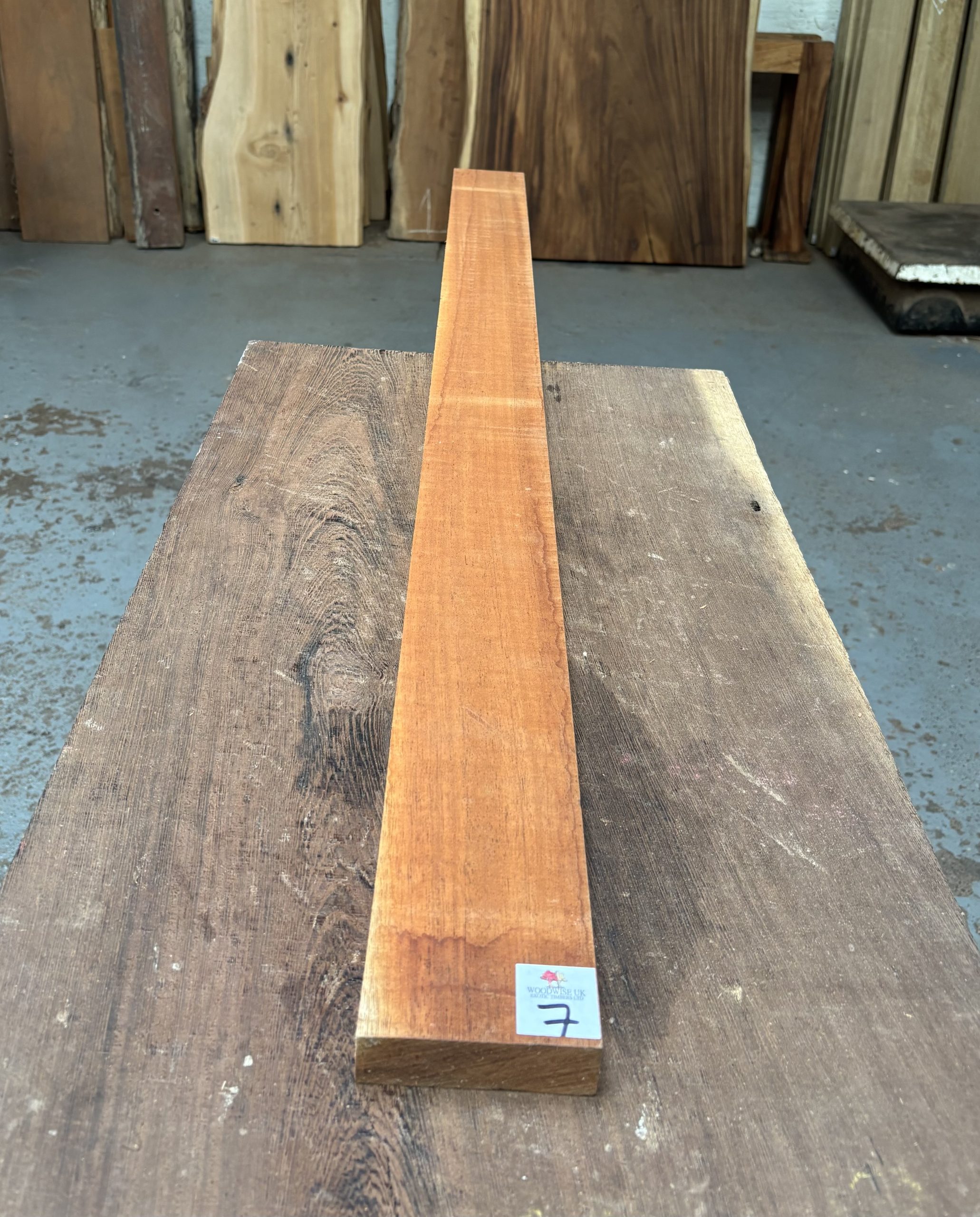African Mahogany (Khaya) 1230x88x28 mm