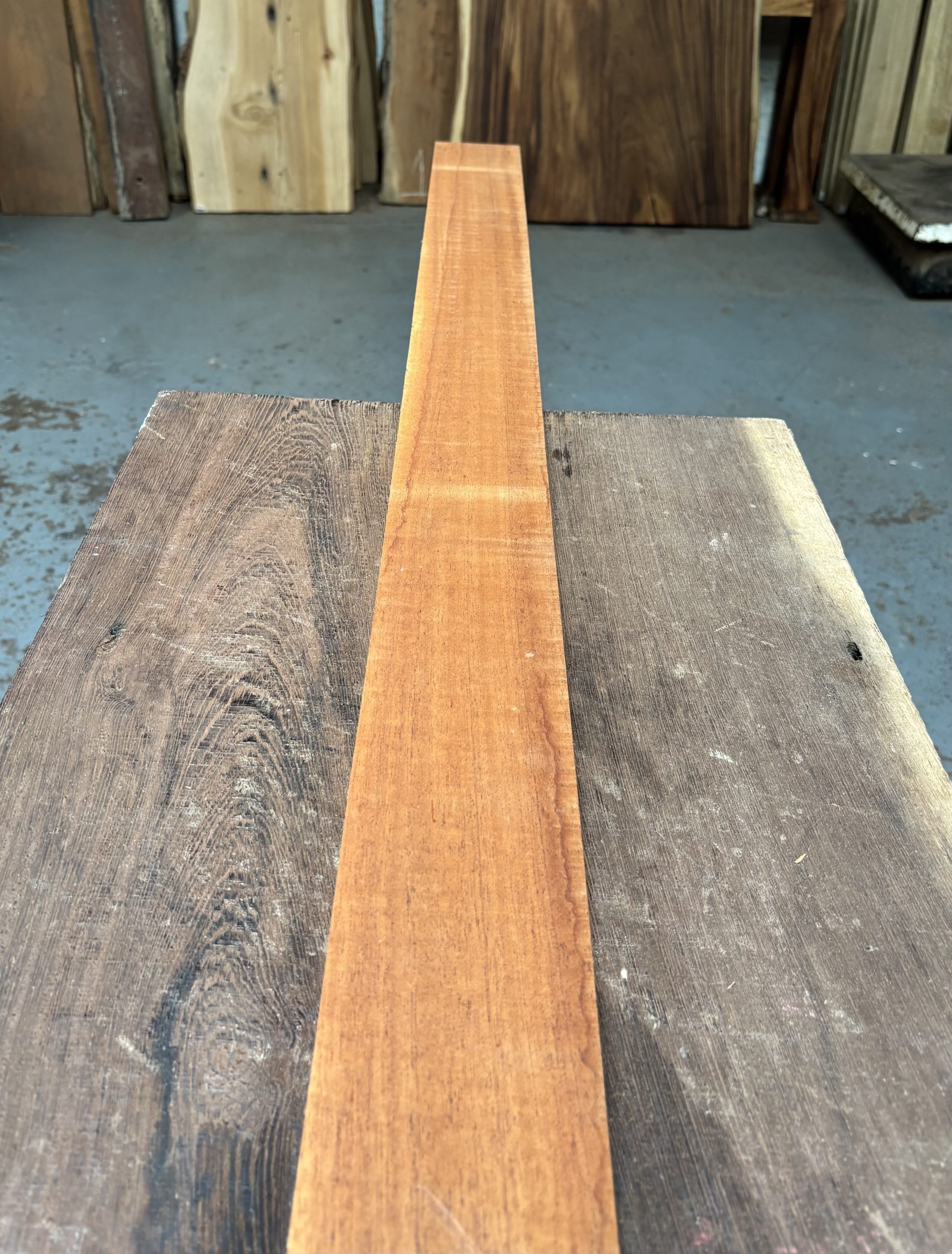 African Mahogany (Khaya) 1230x88x28 mm