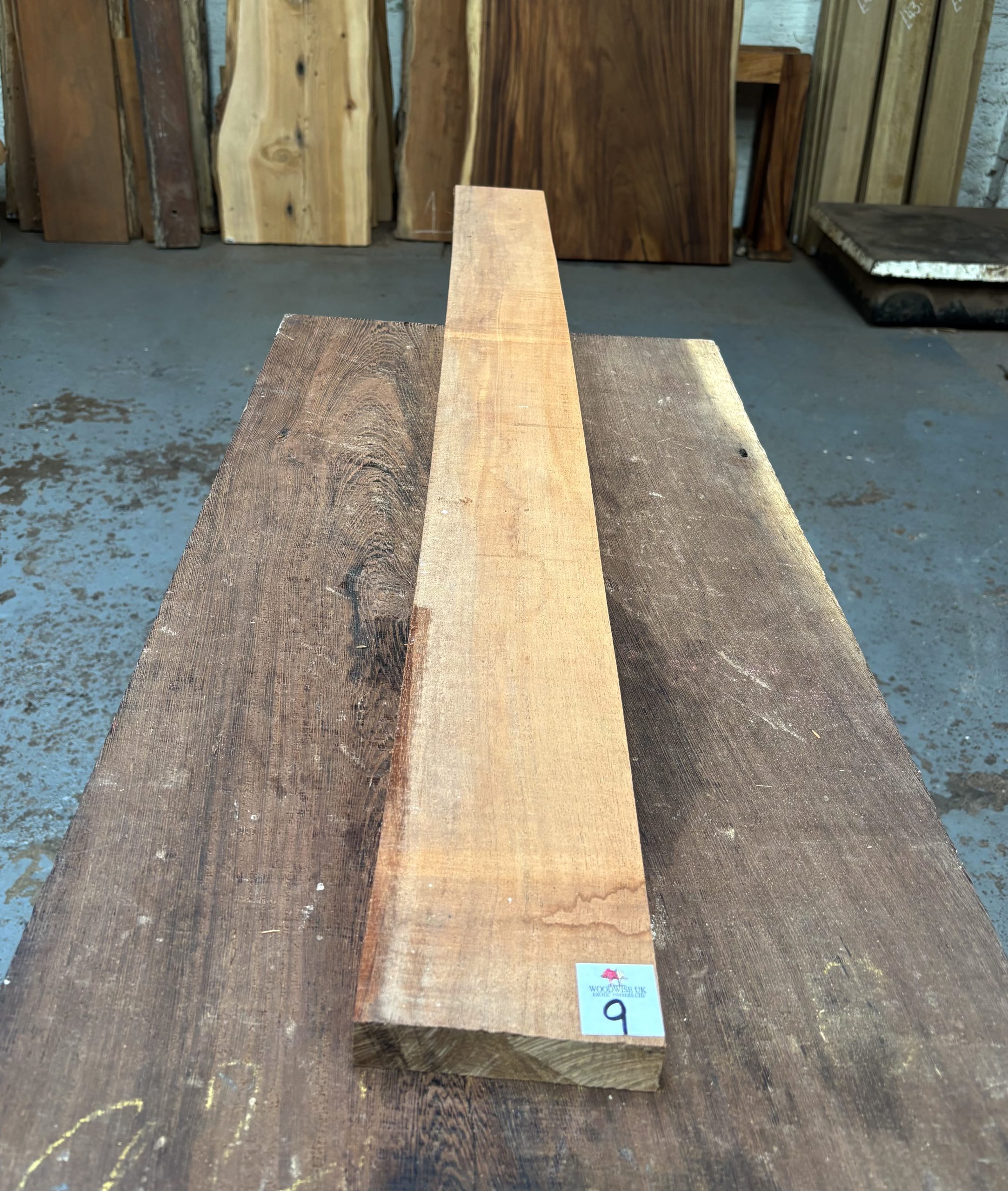 African Mahogany (Khaya) 1205x110x28 mm