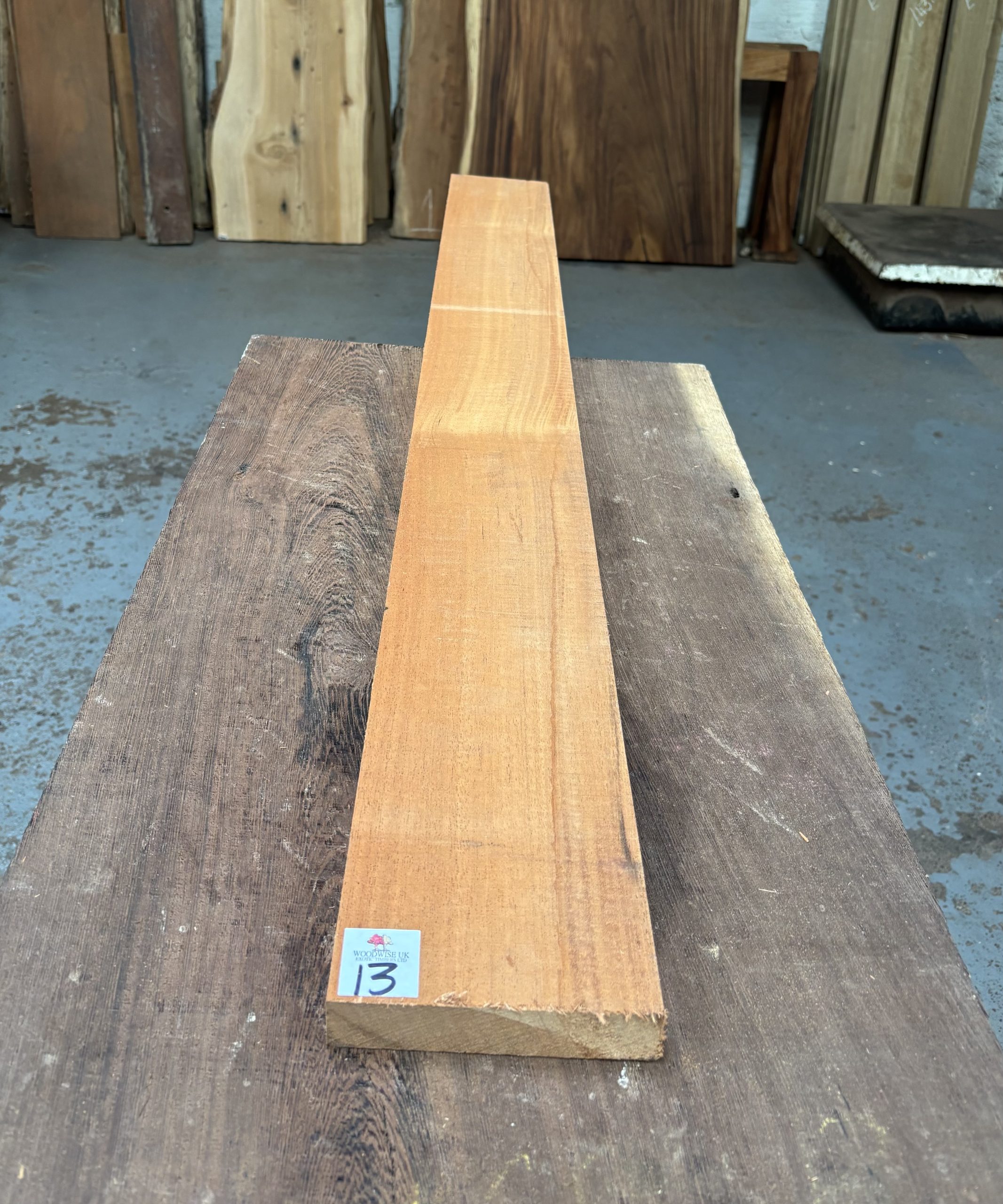 African Mahogany (Khaya) 1220x125x28 mm