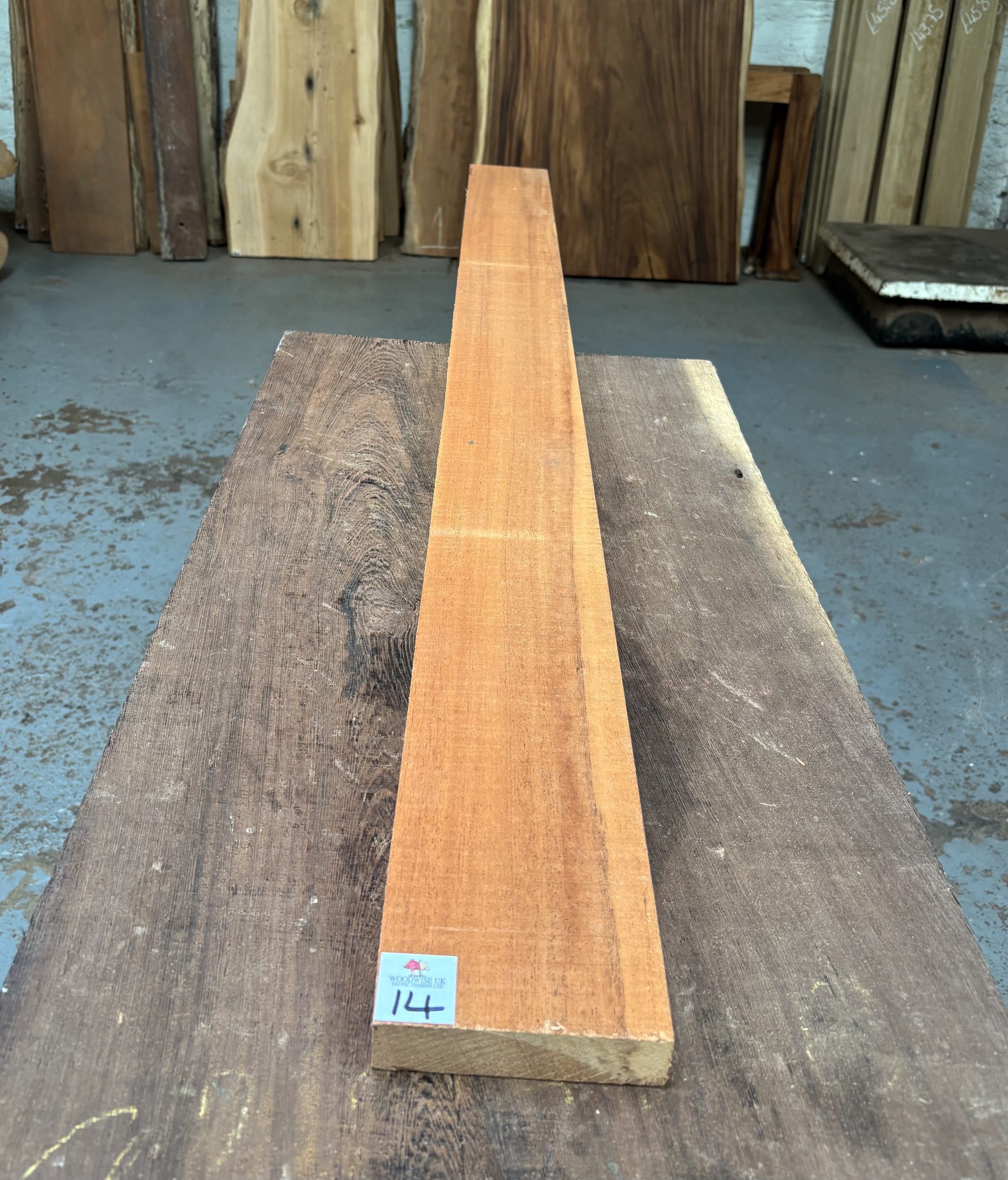 African Mahogany (Khaya) 1435x115x28 mm