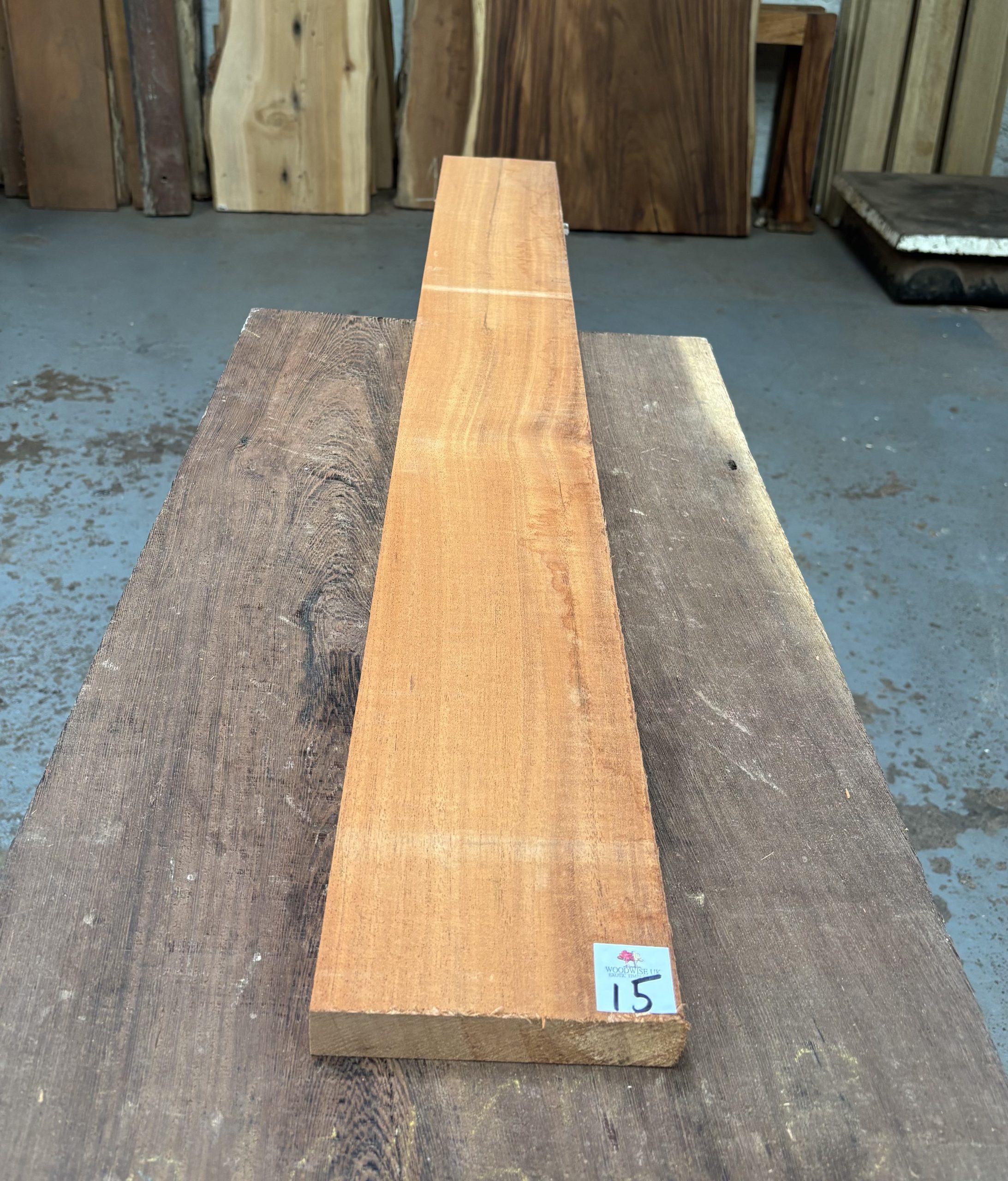 African Mahogany (Khaya) 1200x140x28 mm