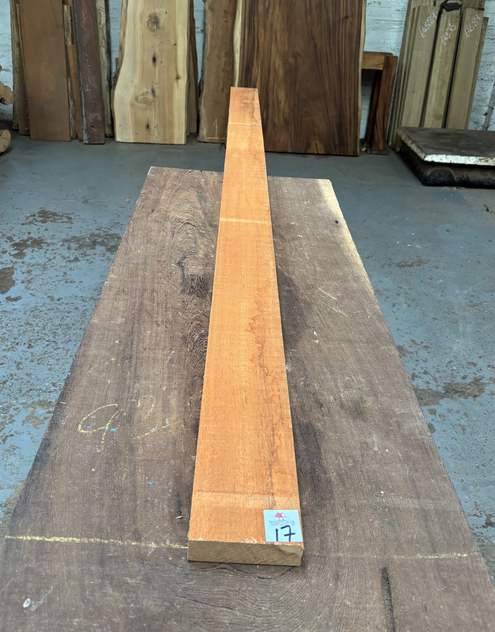 African Mahogany (Khaya) 1800x95x28 mm