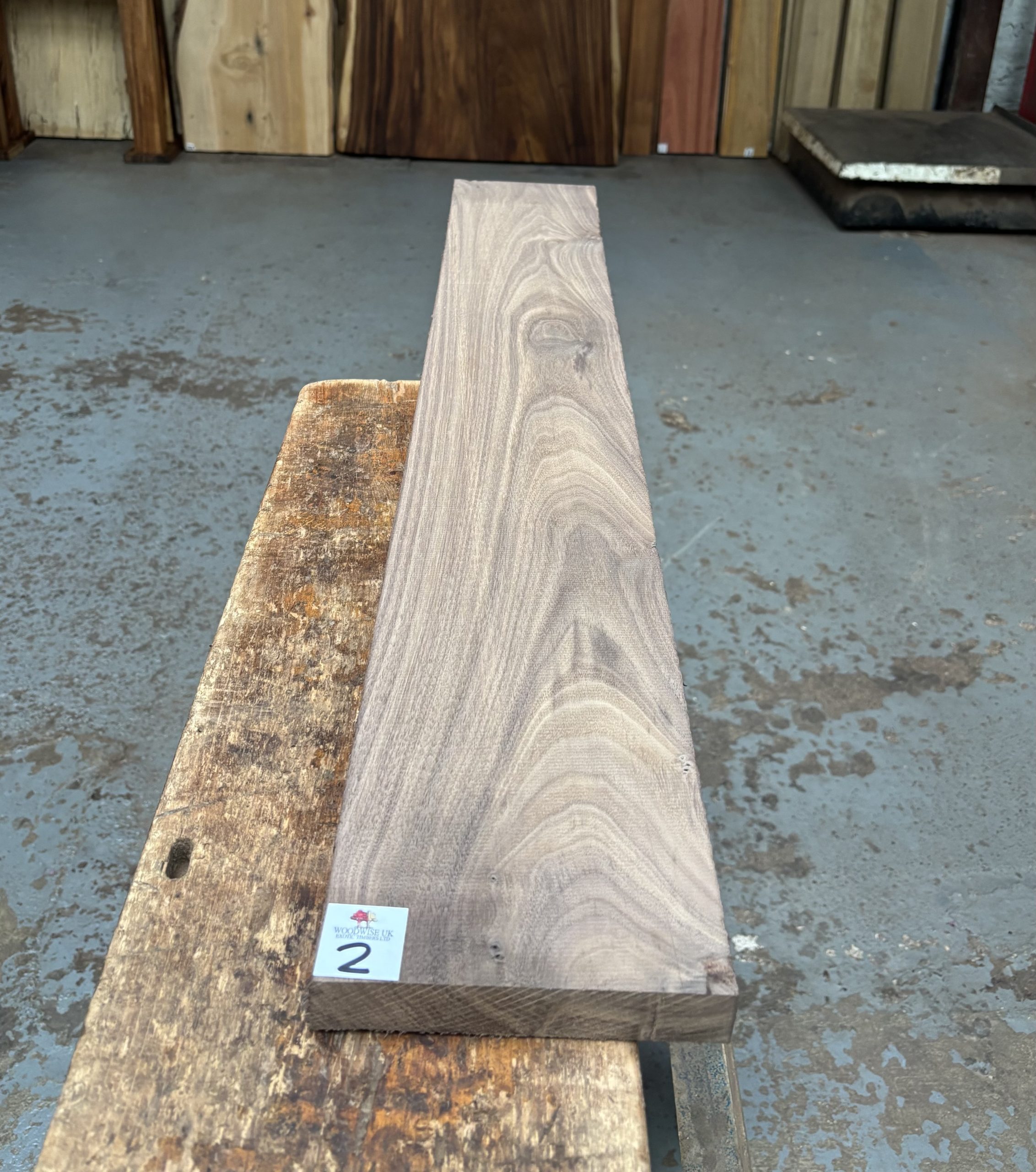 American Walnut 960x150x25 mm