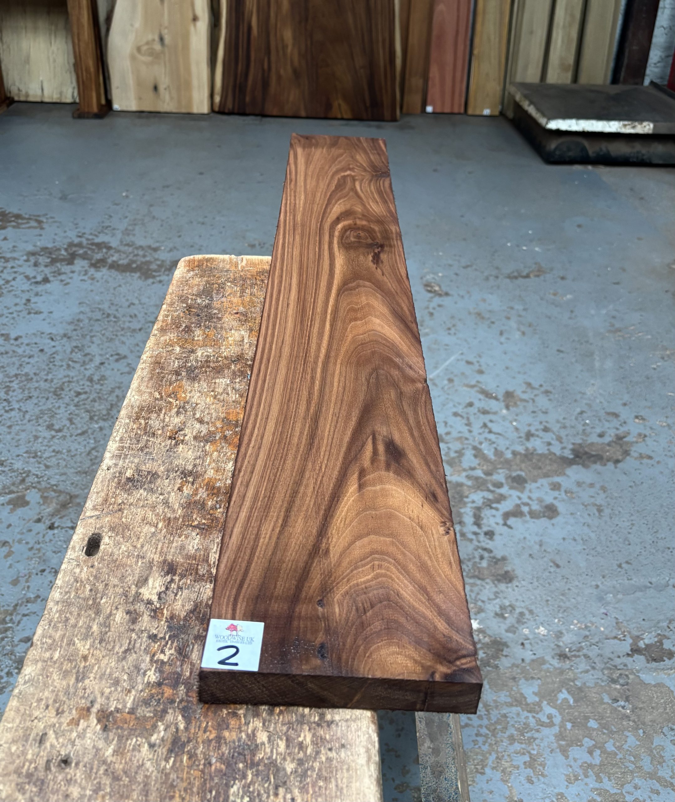American Walnut 960x150x25 mm