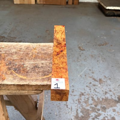 Amboyna Burl 40x40x310 mm
