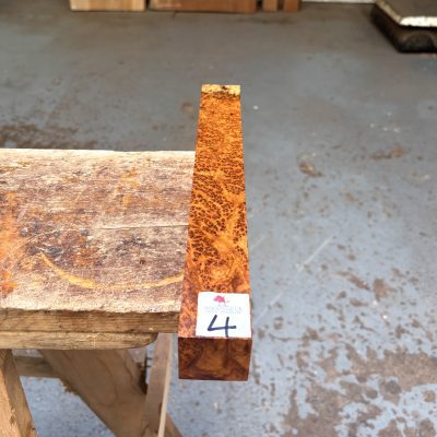 Amboyna Burl 40x40x310 mm